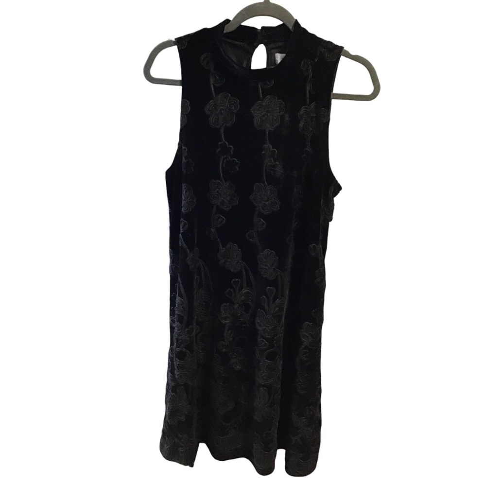 Magnolia Skye Velvet Sleeveless Dress